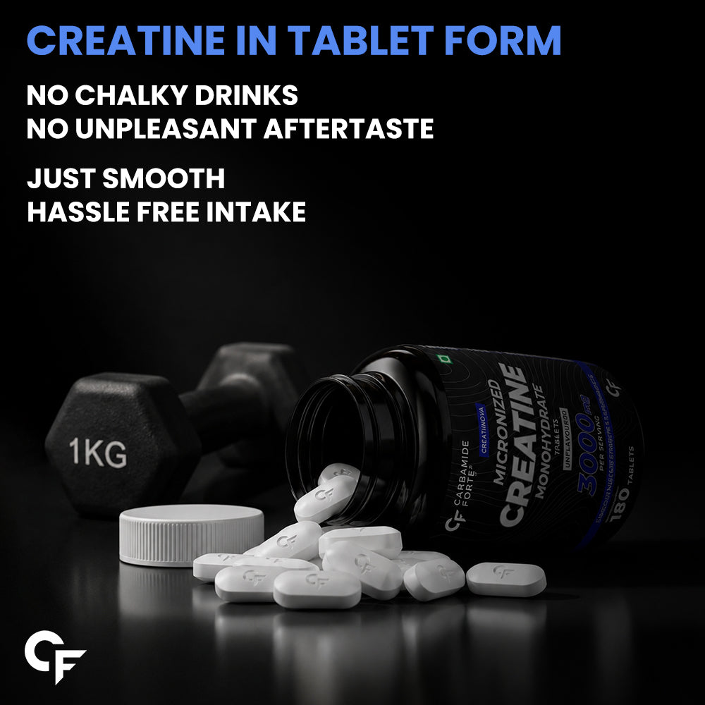 Creatine Monohydrate Tablets 3000mg – 180 Tablets