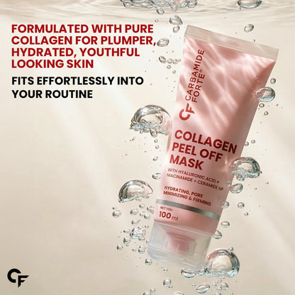 Collagen Peel Off Mask for Glass Skin with Hyaluronic Acid & Niacinamide - 100ml