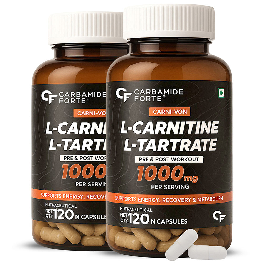 L-Carnitine L-Tartrate – 1000 mg for Energy & Fat Metabolism Support