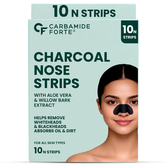 Charcoal Nose Strips for Blackhead Removal - 10 N Strips