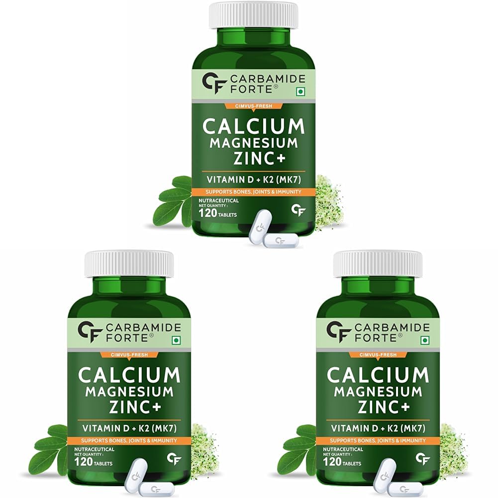 Calcium Magnesium Zinc Tablets – Bone & Joint Support Formula