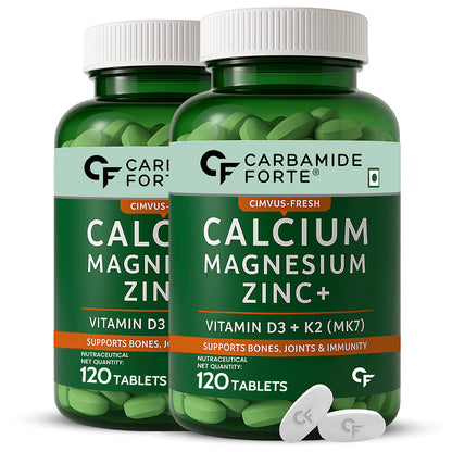 Calcium Magnesium Zinc Tablets – Bone & Joint Support Formula