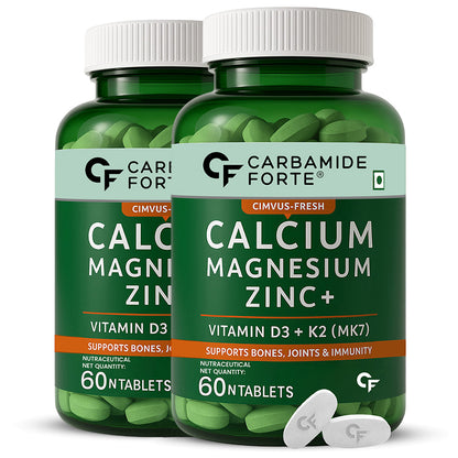 Calcium Magnesium Zinc Tablets – For Bone & Joint Support