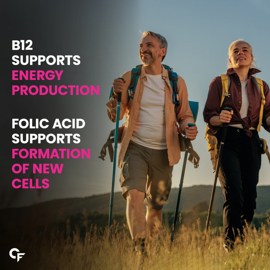 Carbamide Forte Vitamin B-Complex Tablets - 100% RDA for B Vitamins wi