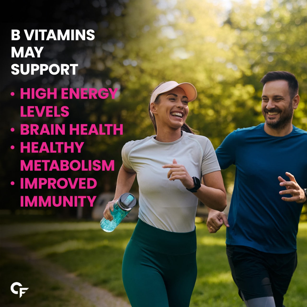 Carbamide Forte Vitamin B-Complex Tablets - 100% RDA for B Vitamins wi