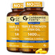 Triple Strength Omega-3 Fish Oil 1400 mg – For Heart & Joint Wellness (60 Softgels)