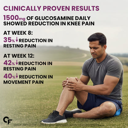 Glucosamine Joint Support Tablets for Mobility & Flexibility - 60 Tablets