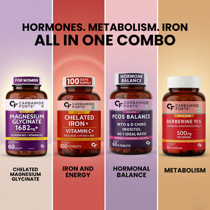 Women's PCOS & Hormonal Balance Combo