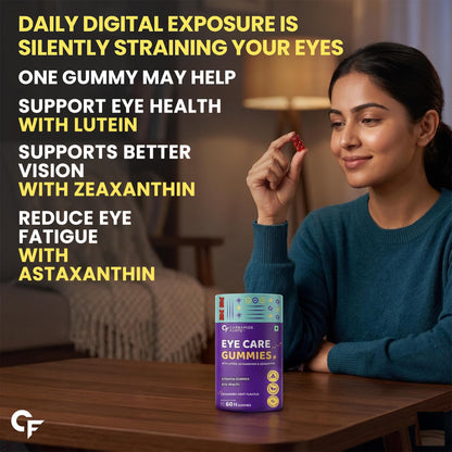 Eye Support Gummies – Lutein 10 mg, Zeaxanthin 2 mg