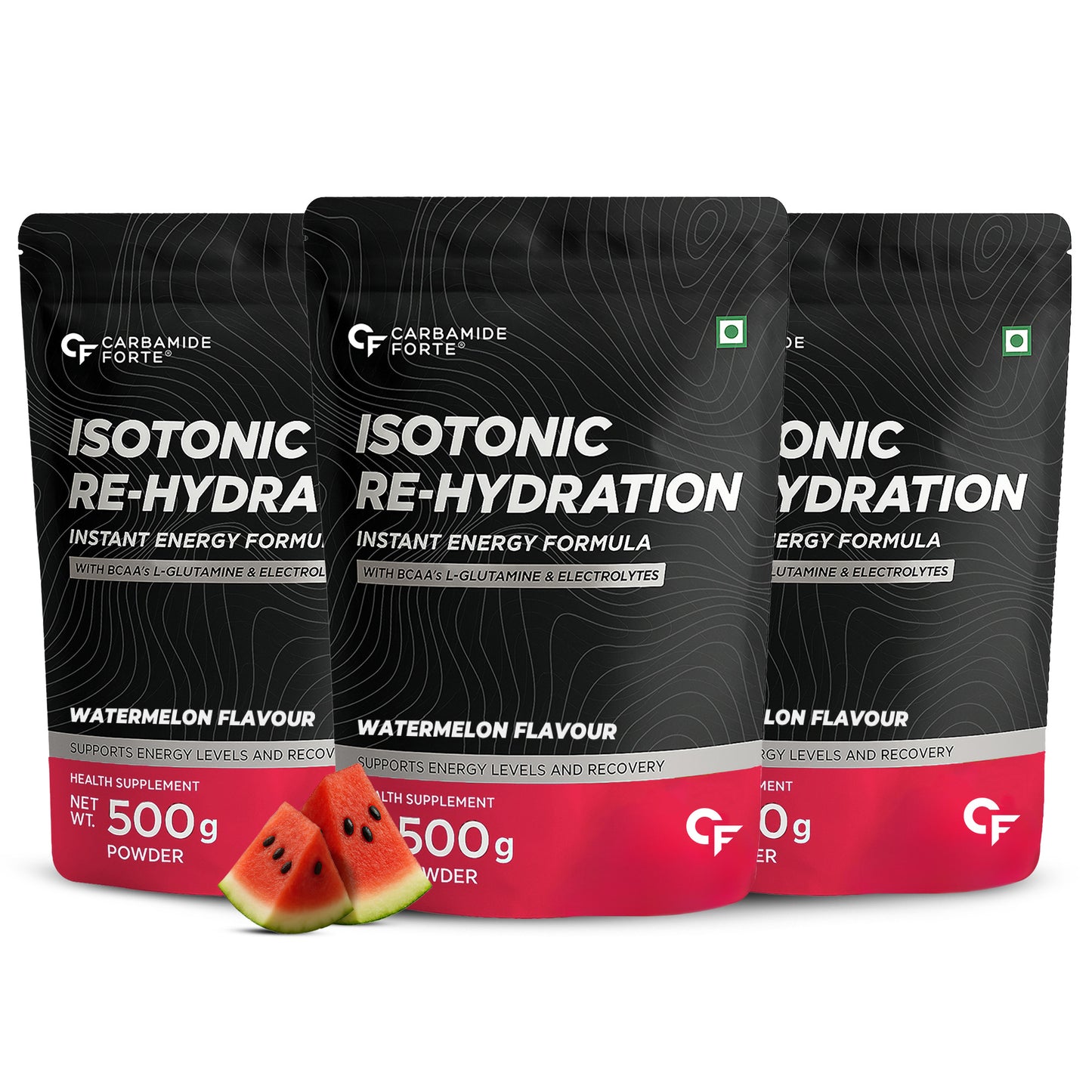 Isotonic Electrolyte Powder | BCAA | Glutamine Powder | Watermelon | 500g