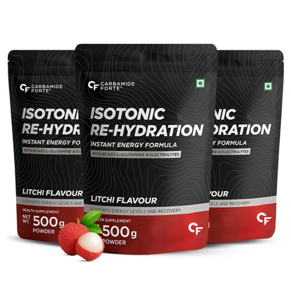 Isotonic Electrolyte Powder | BCAA | Glutamine Powder | Litchi | 500g
