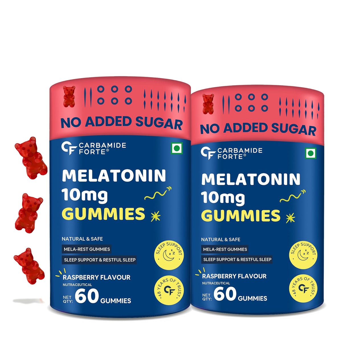 Melatonin 10 mg Sleep Gummies – 60 Count