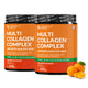 Multi Collagen Powder with 5 Types of Collagen Peptides (Type I, II, III, V, X)