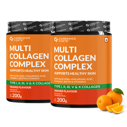 Multi Collagen Powder with 5 Types of Collagen Peptides (Type I, II, III, V, X)
