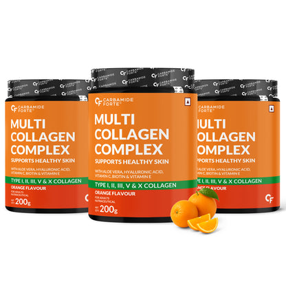 Multi Collagen Powder with 5 Types of Collagen Peptides (Type I, II, III, V, X)