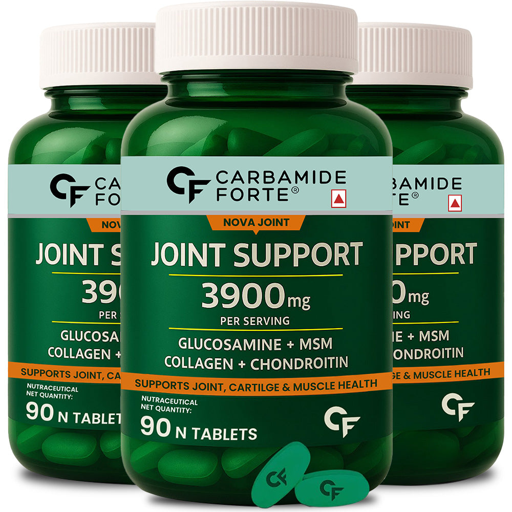 Glucosamine Chondroitin MSM 3900 mg | Joint Support | 90 Tablets