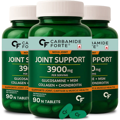 Glucosamine Chondroitin MSM 3900 mg | Joint Support | 90 Tablets