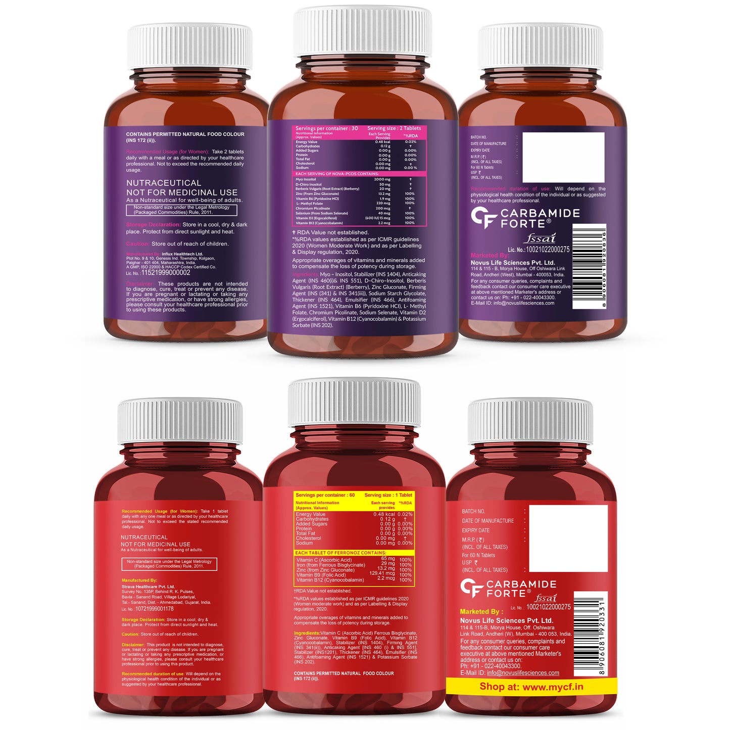 Women's PCOS & Hormonal Balance Combo