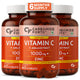 Natural Vitamin C from Amla with Zinc | 1000 mg | 60 Tablets