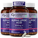 Alpha Lipoic Acid 300 mg | Vitamin B12 & Lycopene | 60 Capsules