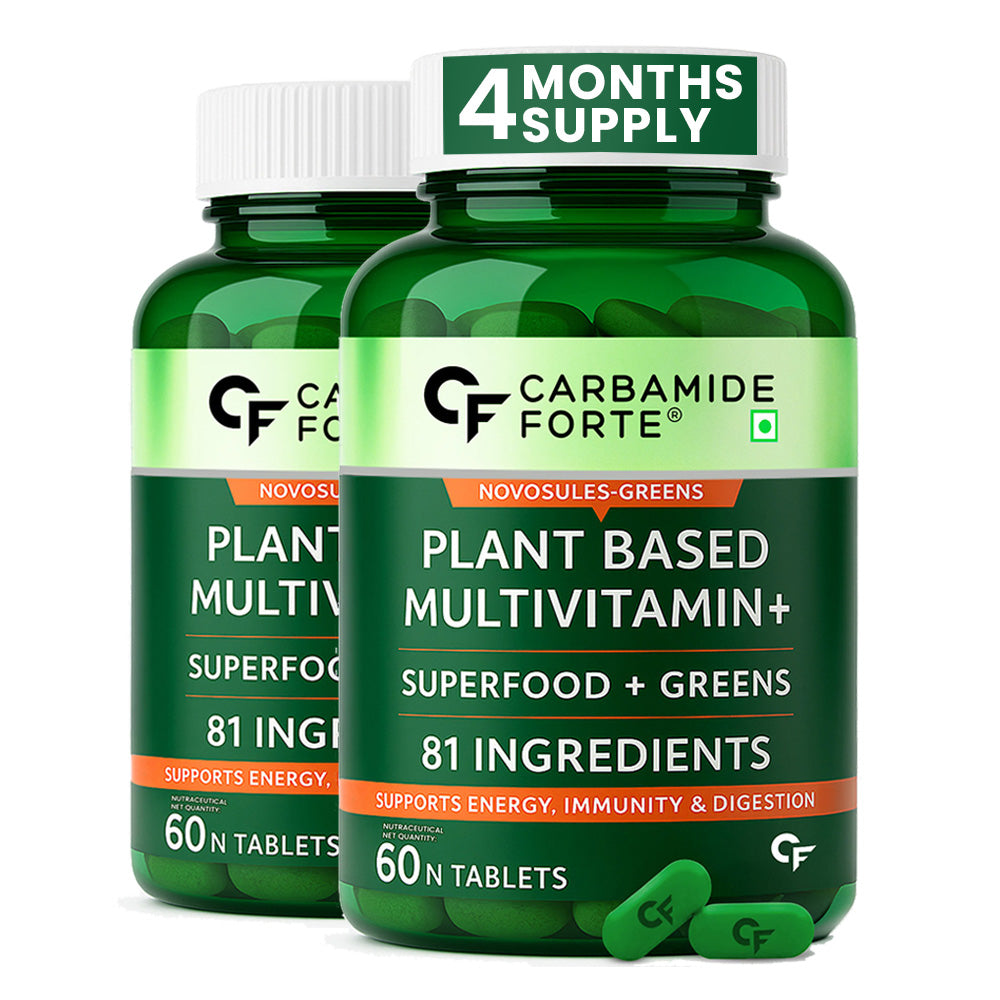 Plant‑Based Multivitamin | 82 Ingredients & 12 Blends | 60 Tablets