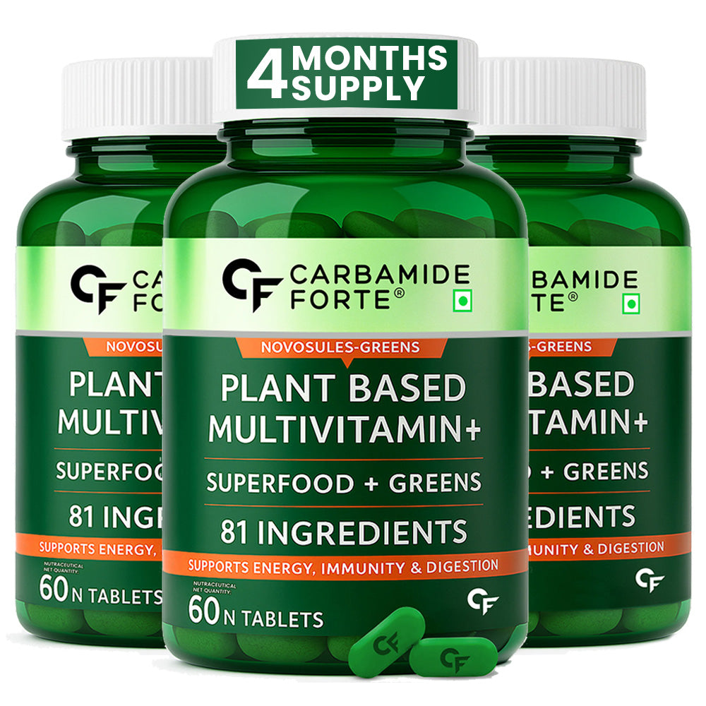 Plant‑Based Multivitamin | 82 Ingredients & 12 Blends | 60 Tablets