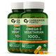 Veg Omega‑3 1000 mg with Algal DHA (Plant‑Based) | 60 Liquid Filled Capsules