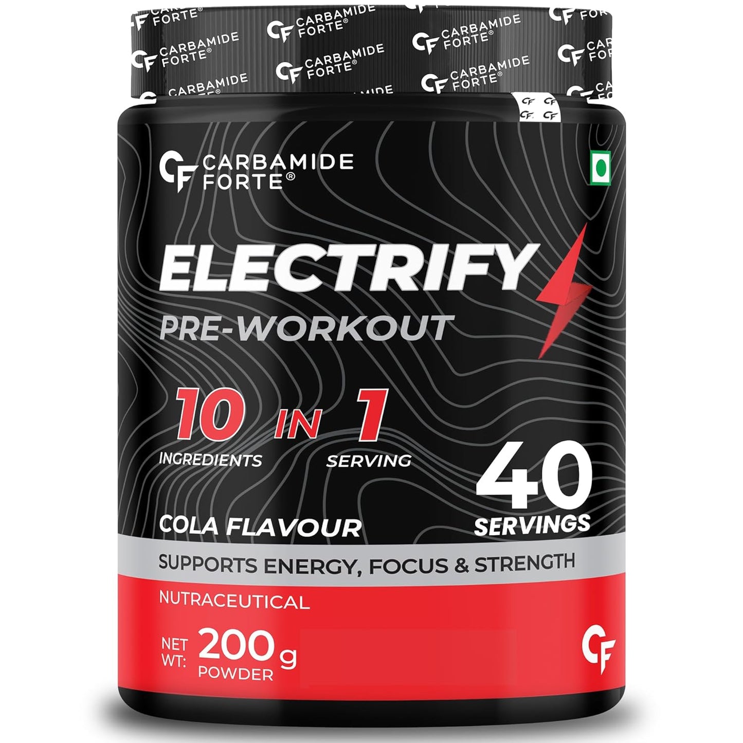 Electrify Pre-Workout – 200g Green Apple for Energy & Focus