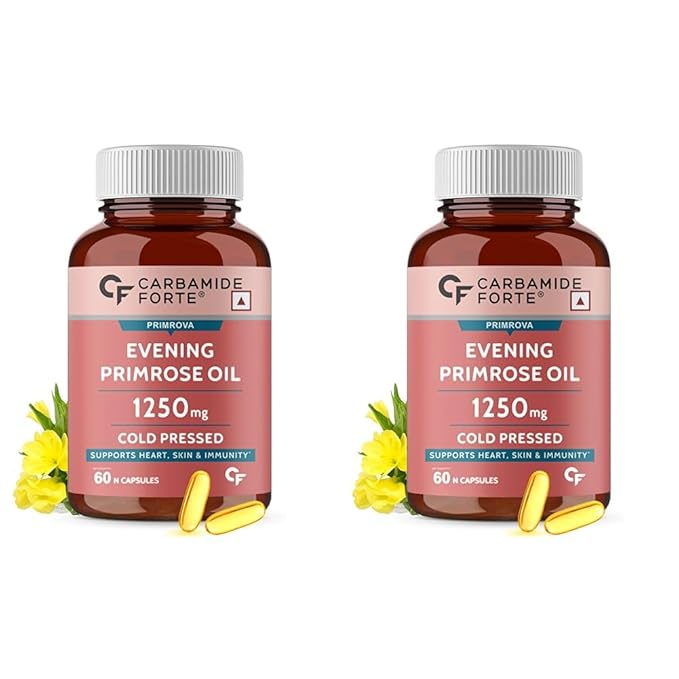 Carbamide Forte Evening Primrose Oil — 1250 mg Softgel Capsules