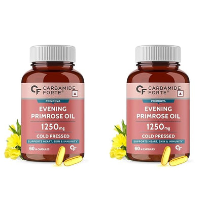 Carbamide Forte Evening Primrose Oil — 1250 mg Softgel Capsules