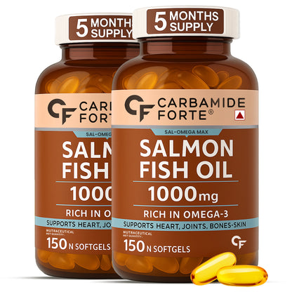 Omega-3 Fish Oil 1000 mg – For Heart, Joint & Skin Support