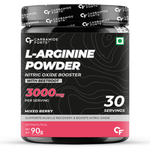 L‑Arginine Powder 3000 mg with Beetroot | Strawberry | 90g