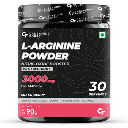 L‑Arginine Powder 3000 mg with Beetroot | Strawberry | 90g
