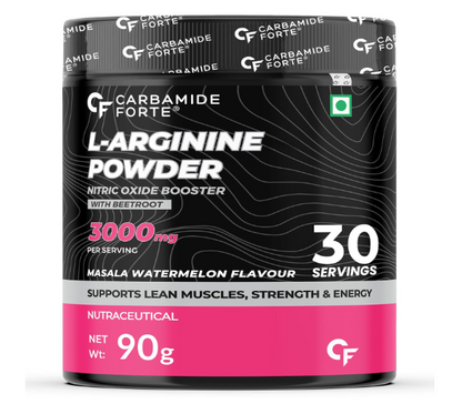 L‑Arginine Powder 3000 mg with Beetroot | Strawberry | 90g