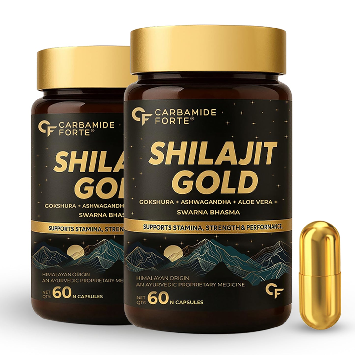 Shilajit Gold Capsules for Men & Women | 60 Capsules