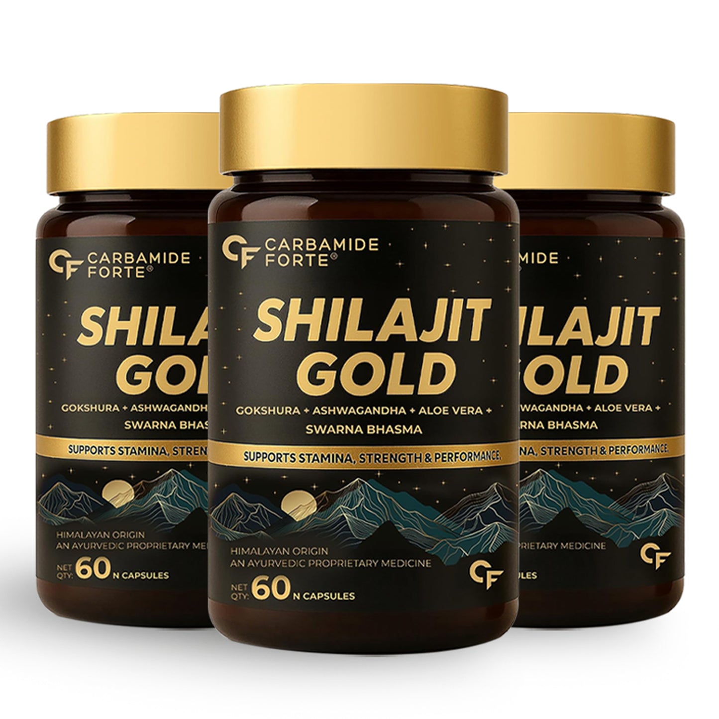 Shilajit Gold Capsules for Men & Women | 60 Capsules
