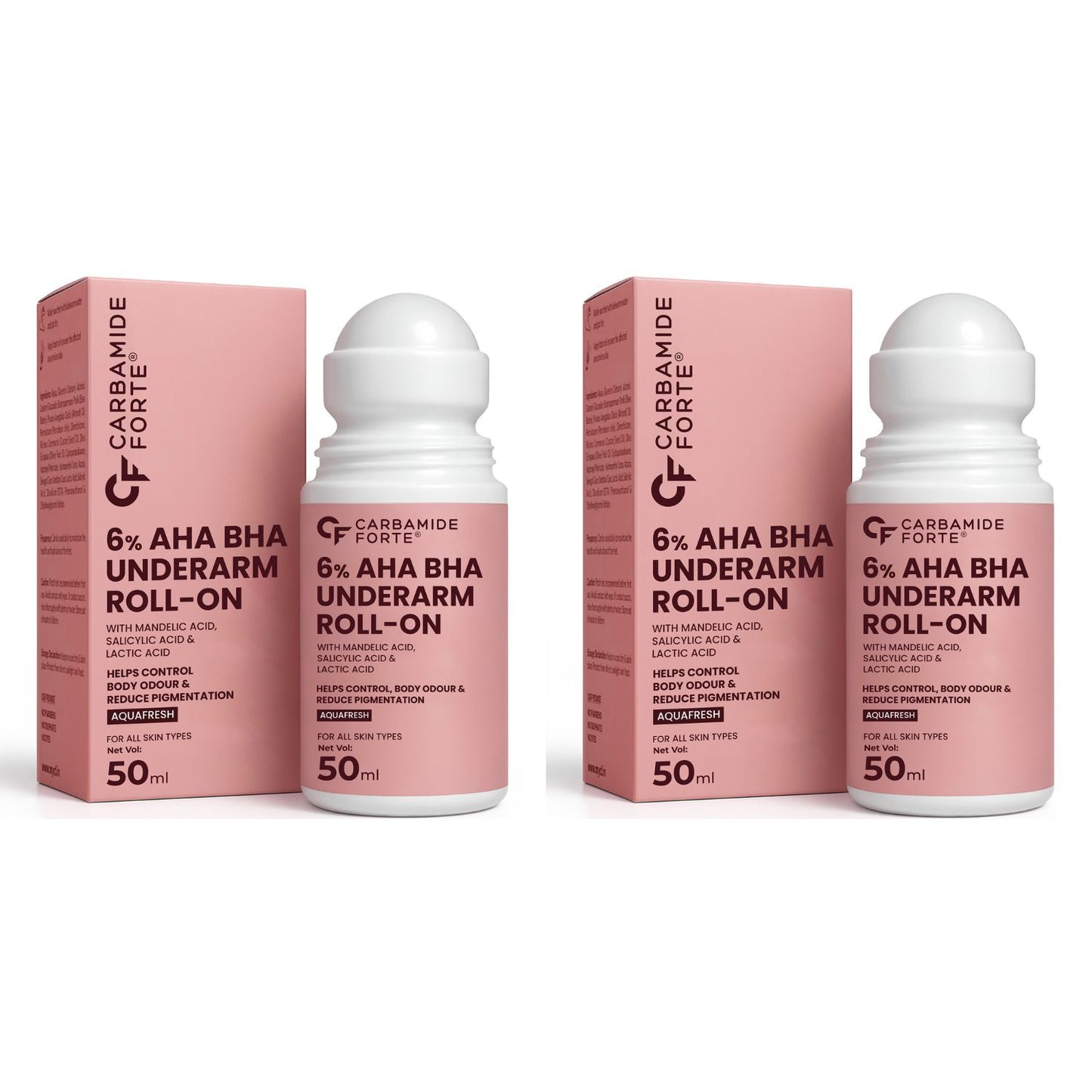 6% AHA BHA Underarm Roll On – Fades Pigmentation & Controls Body Odour
