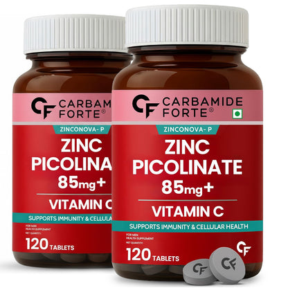 Zinc Picolinate with Vitamin C - 120 Tablets