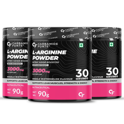 L‑Arginine Powder 3000 mg with Beetroot | Masala Watermelon | 90g