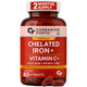 Chelated Iron with Vitamin C – 60 Tablets