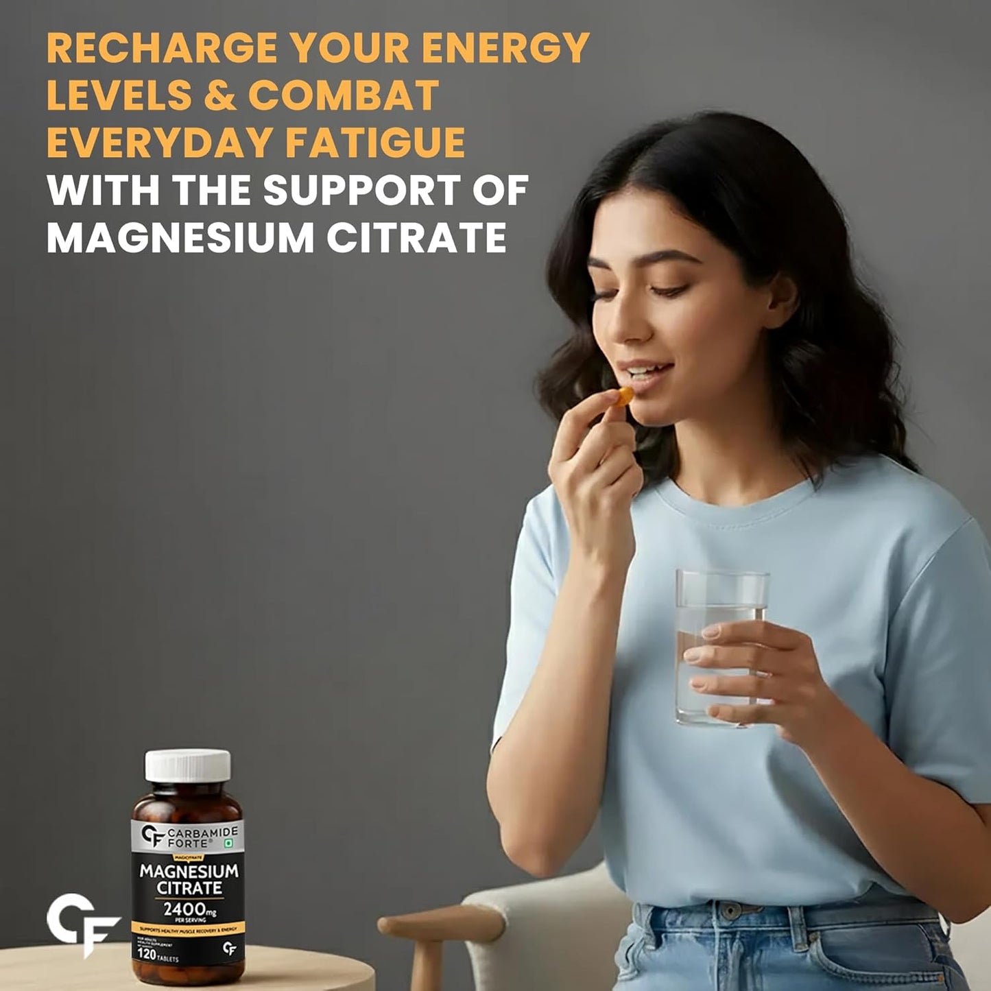 Magnesium Citrate 2400 mg - 120 Tablets