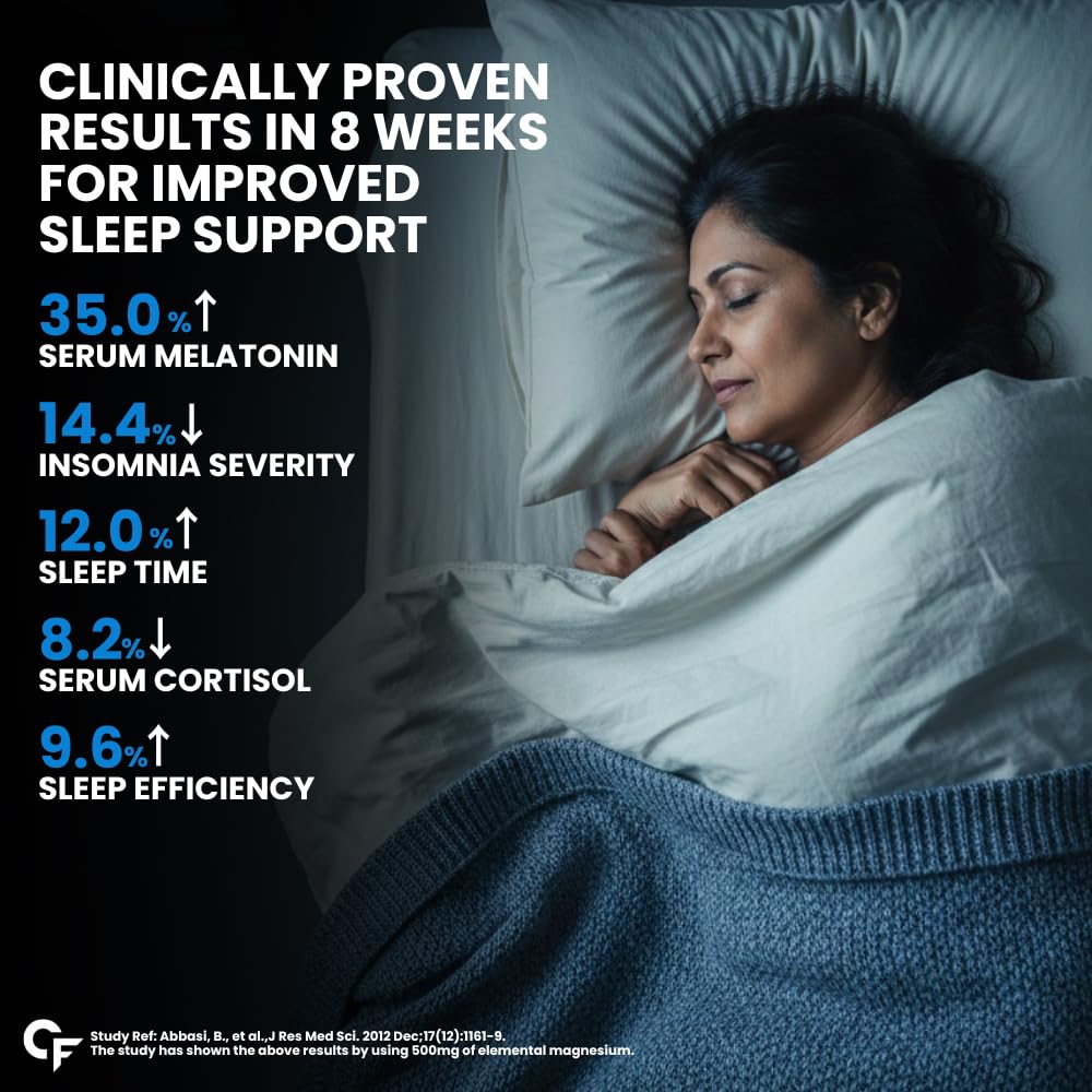 Chelated Magnesium Glycinate 2000 mg | Muscle Recovery & Sleep Support