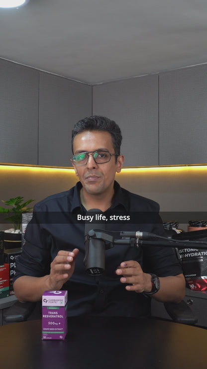 Resveratrol 500mg with Grape Seed Extract – Antioxidant Support Supplement