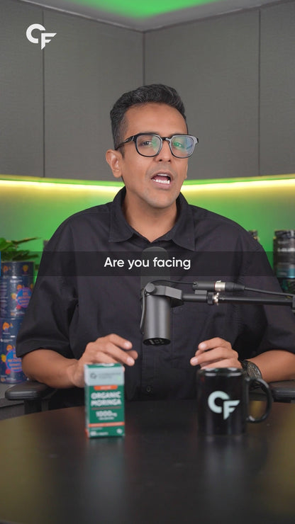 100% Organic Moringa 1000 mg | 60 Tablets