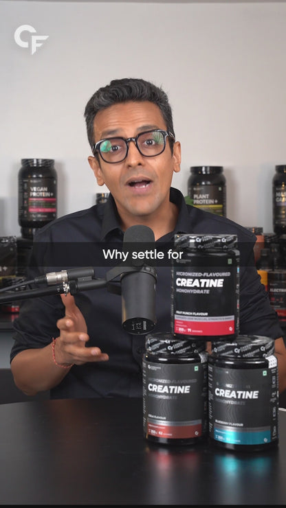 Carbamide Forte Micronised Creatine Monohydrate Powder | Creatine Supplement for Lean Muscle Volumization, Strength & Energy-Cola- 62 Servings - 250 Grams