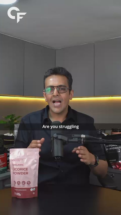 Organic Licorice Powder (Mulethi) – Pure Ayurvedic Root Herb 100g