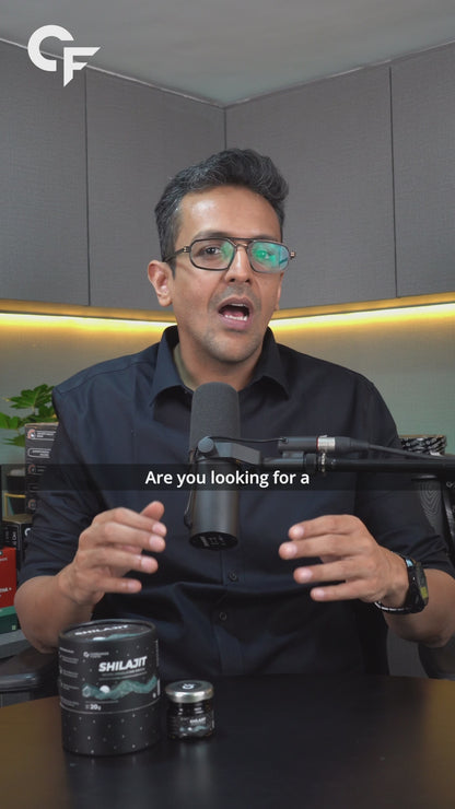 Shilajit Plain Resin for Men & Women | Pure Himalayan Shilajit – 20g