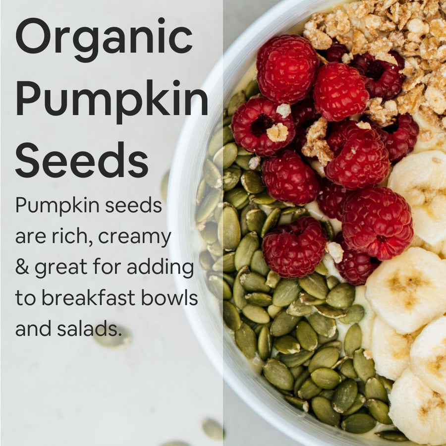 5:15PM Organic Pumpkin Seeds 200gm| Raw Pumpkin Seeds for eating | Immunity Booster Seeds | 100% Organic, Pure, Natural & Unroasted Seeds– 200g