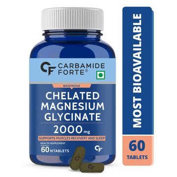 CF Chelated Magnesium Glycinate 2000mg Per Serving Supplement - 60 Veg Tablets
