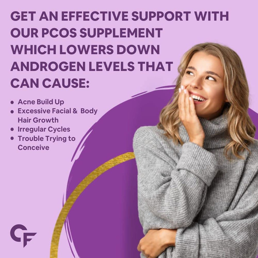 Carbamide Forte PCOS Supplement - 40:1 Ratio 2000mg Myo-Inositol to 50